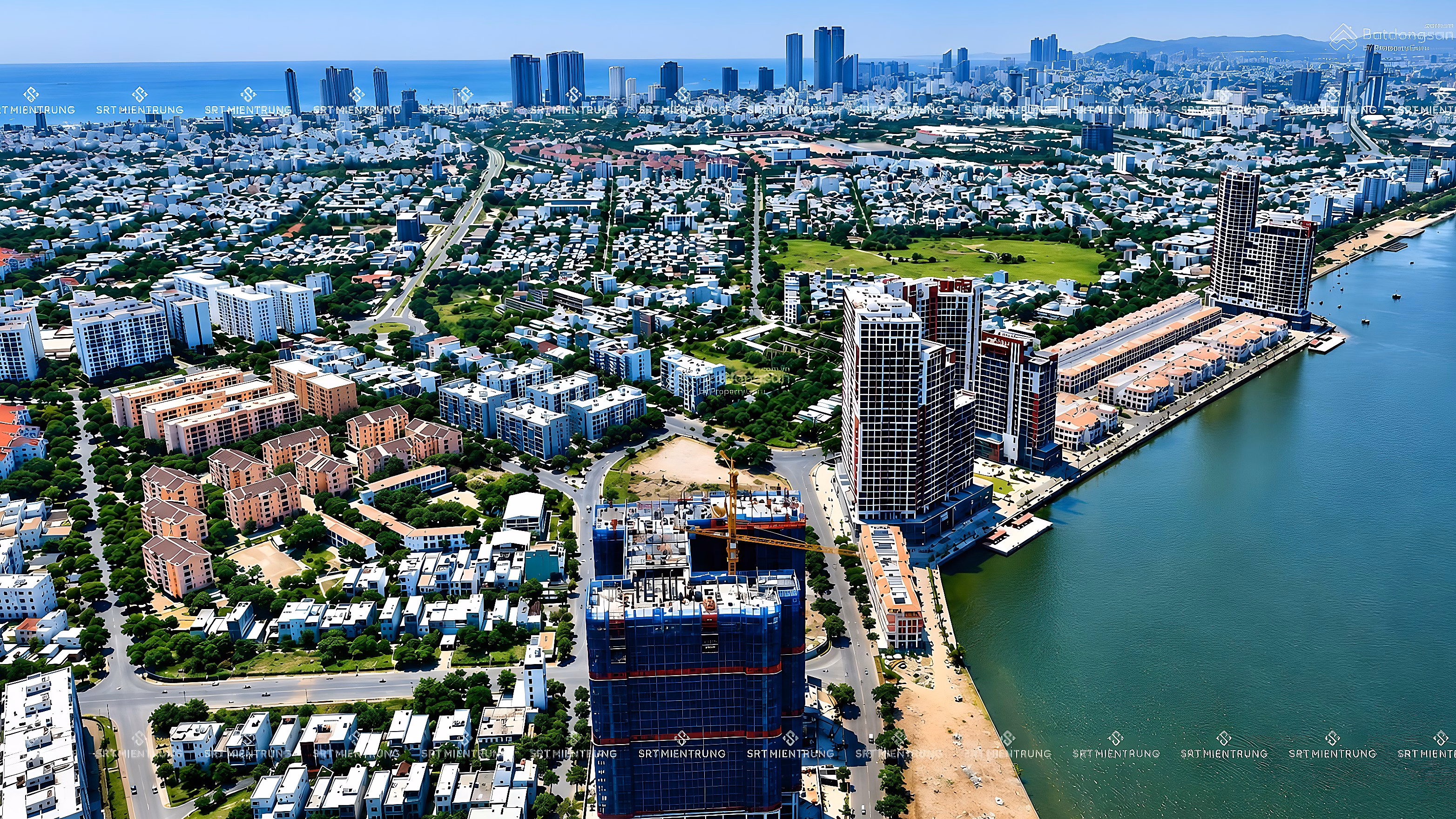 SRT Tho Phan - exclusive shopping cart SRT apartments directly facing the river, studio apartments with sea view at super good prices