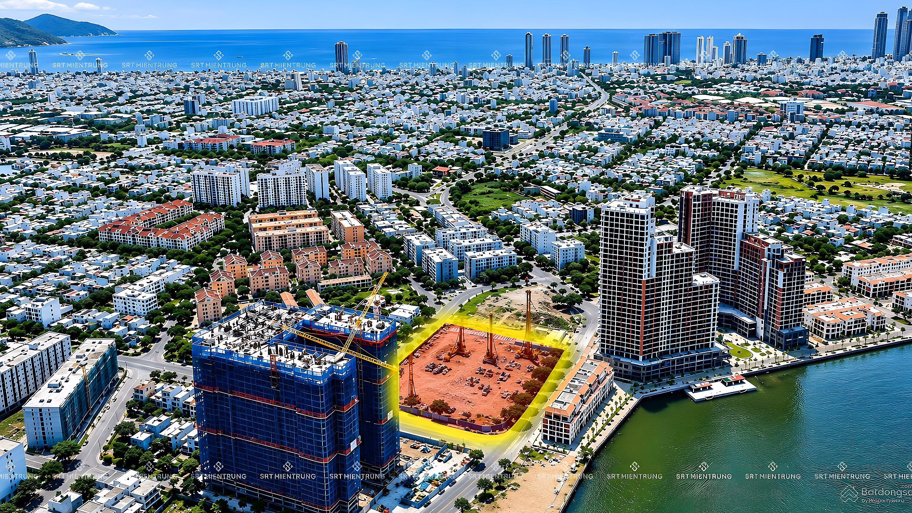 SRT Tho Phan - exclusive shopping cart SRT apartments directly facing the river, studio apartments with sea view at super good prices