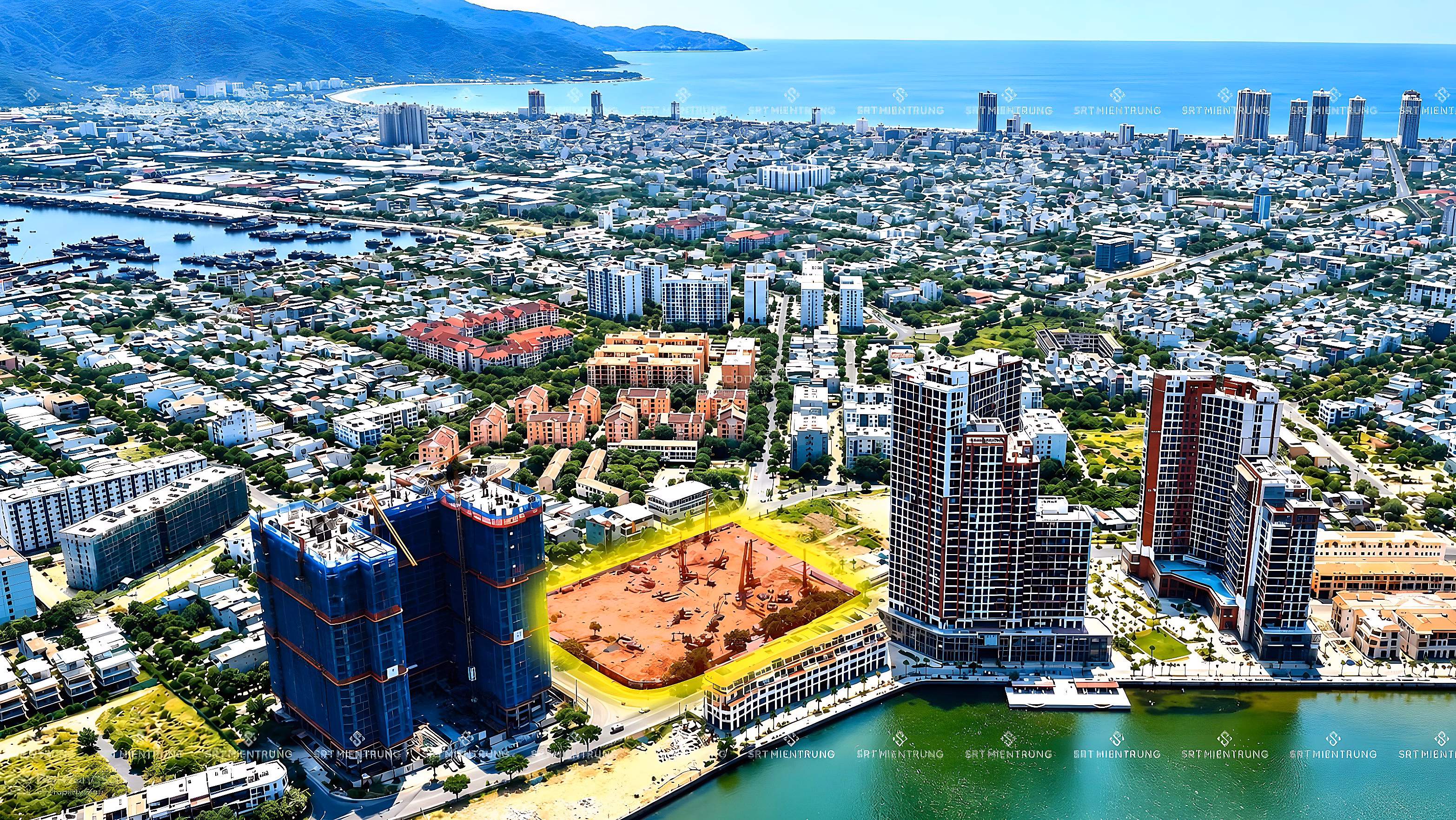 SRT Tho Phan - exclusive shopping cart SRT apartments directly facing the river, studio apartments with sea view at super good prices