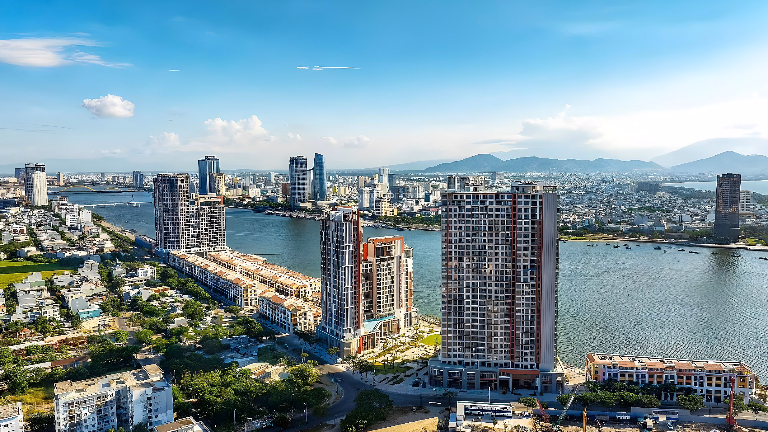SRT Tho Phan - exclusive shopping cart SRT apartments directly facing the river, studio apartments with sea view at super good prices