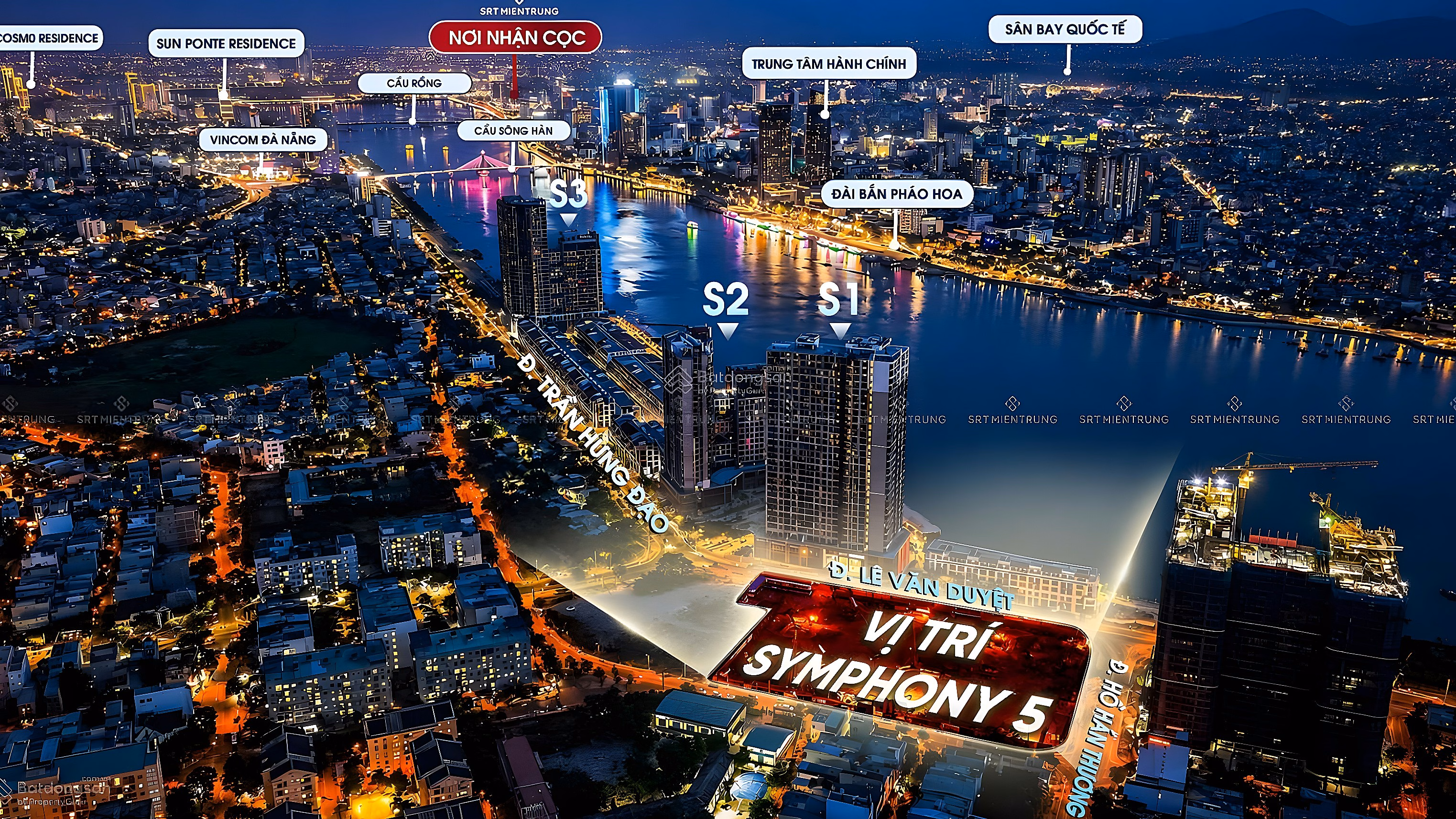 SRT Tho Phan - exclusive shopping cart SRT apartments directly facing the river, studio apartments with sea view at super good prices