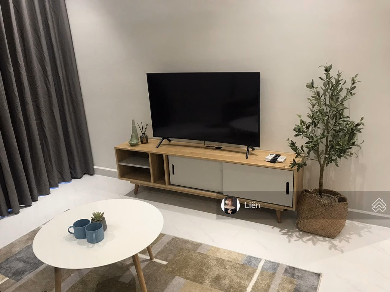 (100% real) Urgent sale of Safira 2 bedrooms, 2 bathrooms, river view, Southeast direction, unblocked view, full luxury apartment, 4.7 billion