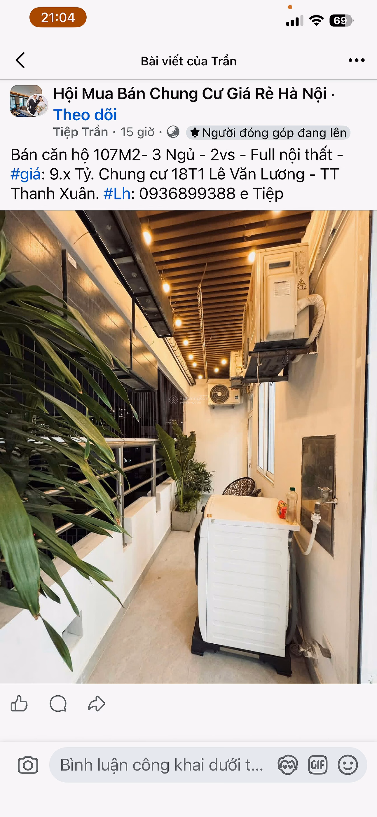 Lam Vien Apartment for sale, Nguyen Phong Sac, Cau Giay, 120m², 3 bedrooms, 2 bathrooms, price 10.9 billion