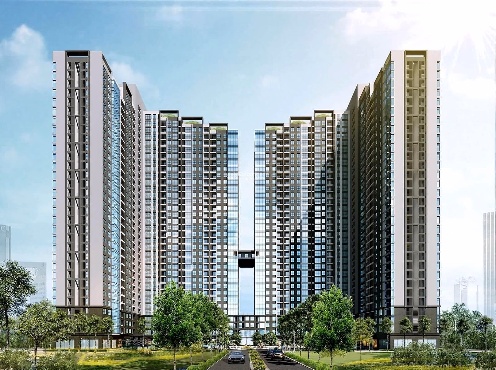 Hot products at Hoang Mai! 1 bedroom + luxury apartment, facing east, sunny, 44.97 m², open view, 5.4 billion