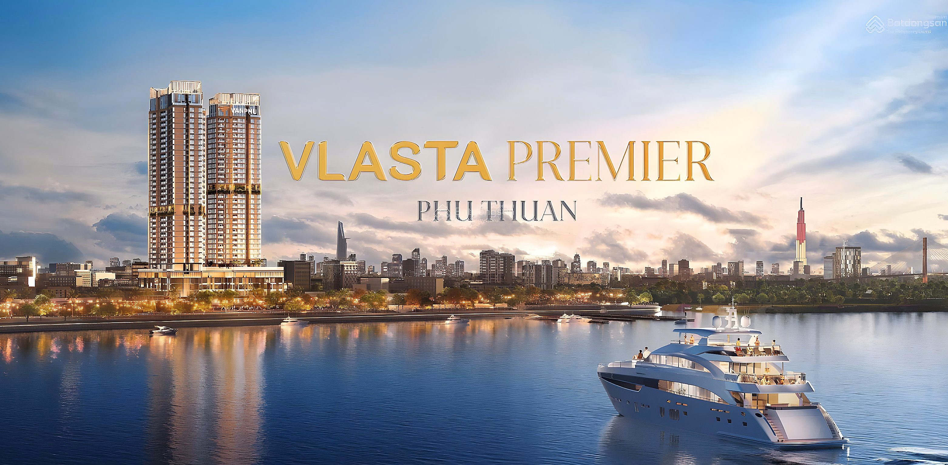 Vlasta Premier apartment district 7, view of Dao Tri river, pay 20% to receive the house, early booking up to 13%