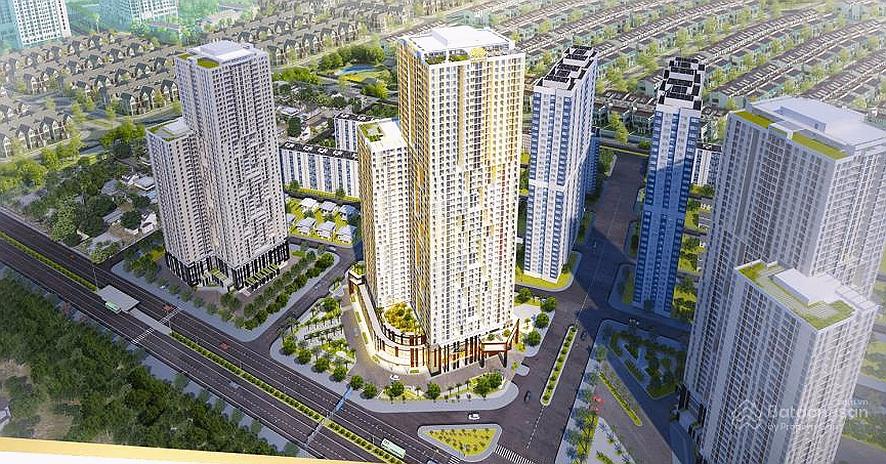 Foreign price for 1 corner apartment 104m2 3d2vs priced at 4.7 billion (45 million/m2) on To Huu street