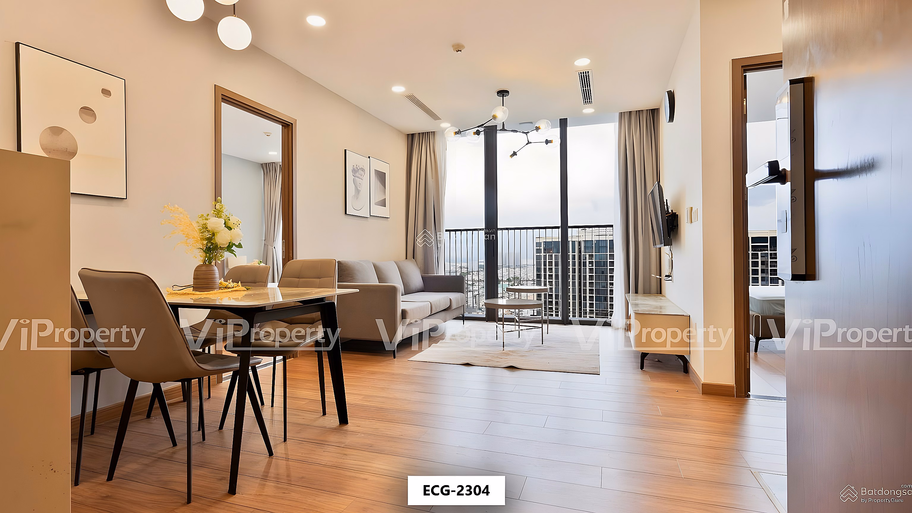 Eco Green Saigon Nguyen Van Linh apartment for sale with full high-end furniture