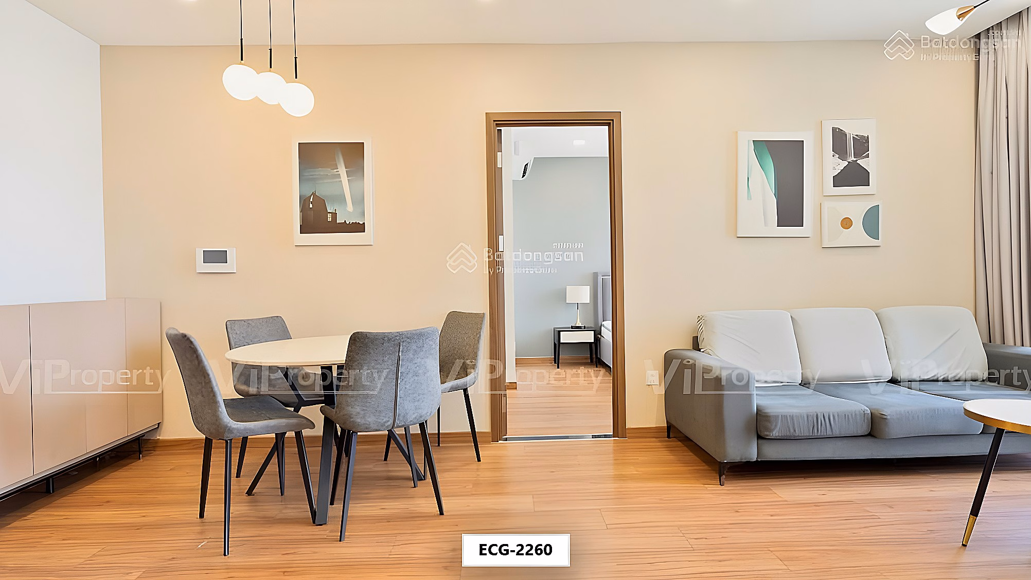 Eco Green Saigon Nguyen Van Linh apartment for sale with full high-end furniture