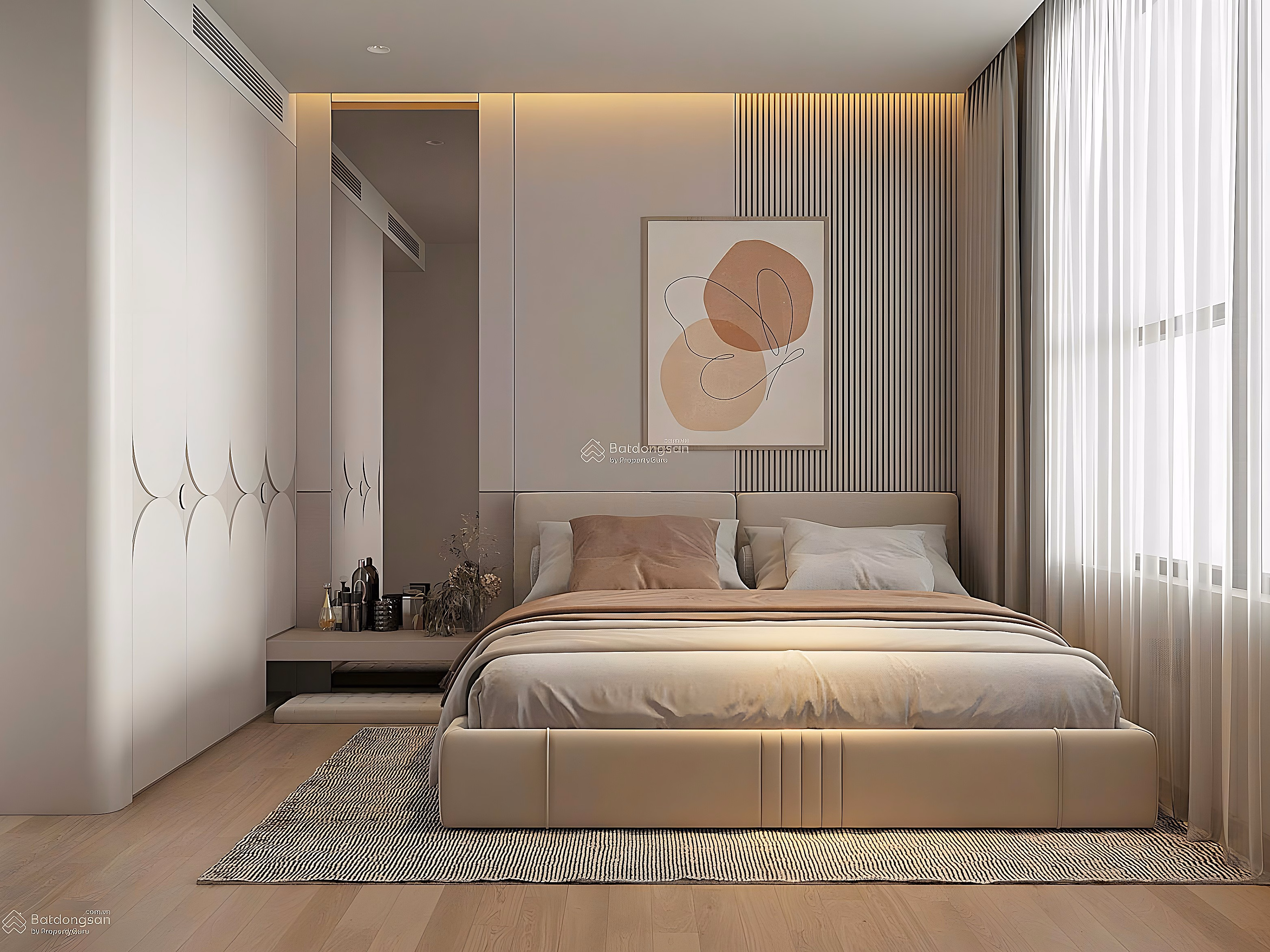Owner transferred to work and needs to sell luxury apartment 123.5m2 at CC Golden Palm 2PN2VS, price 18.5 billion