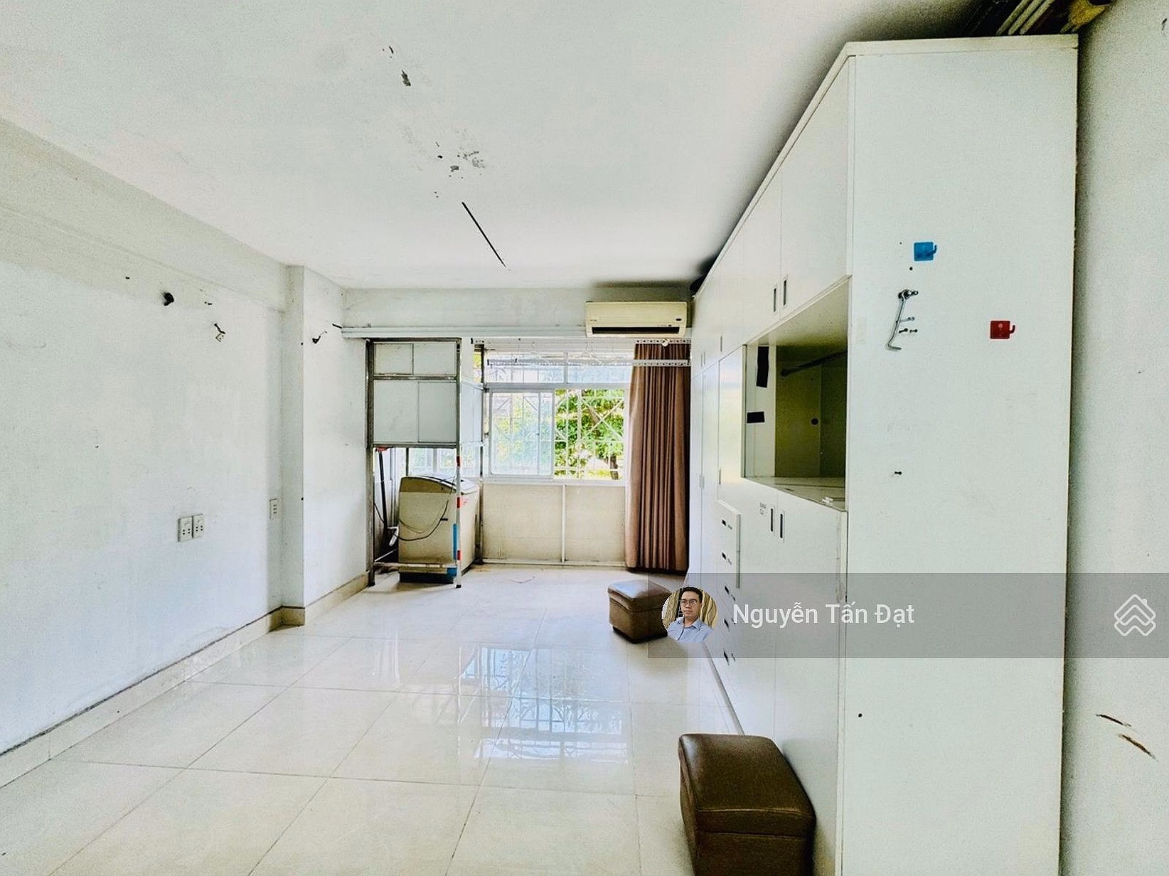 Phan Xich Long apartment, river view - 54m2 / 2 bedrooms 1 bathroom - renovated for rent 12 - 15 million/month - slightly 3 billion