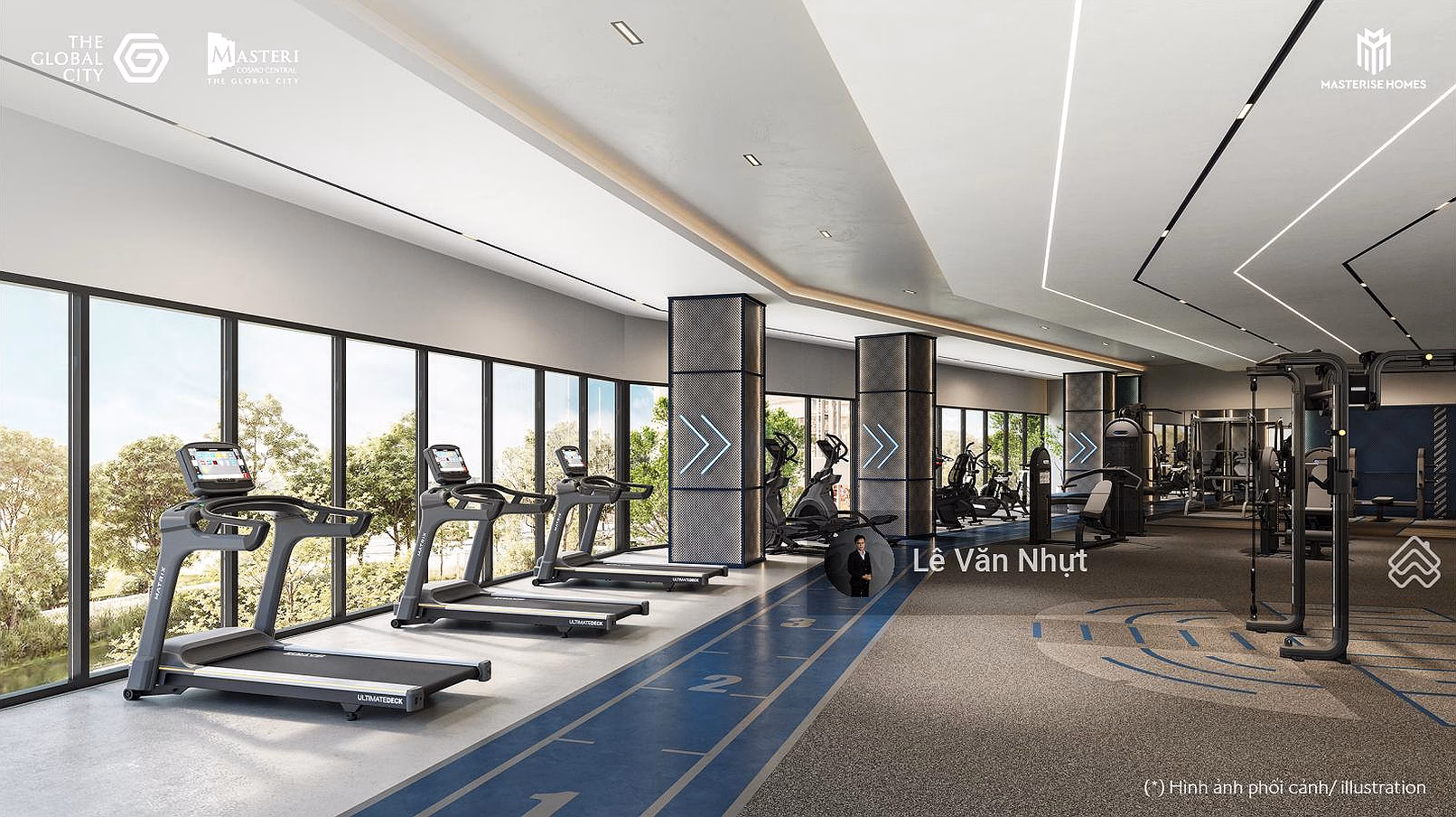 3-bedroom apartment in The Global City area - only 12.9 billion all in - at CT4 view Water music, Interest support for nearly 5 years
