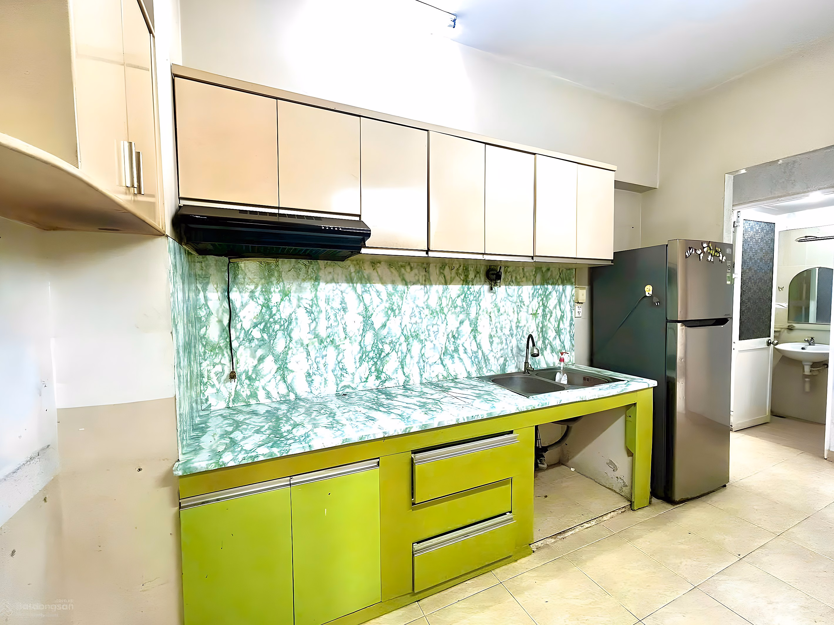 2.08 billion Thanh Nhut Apartment, Binh Dong Ward. Corner apartment with 2 cool views, 2 bedrooms, 73.8m Shr, supporting NH. MG 25 million
