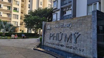 Apartment for rent: 117m2-3 bedrooms-2WC, furniture: cold, hot, curtain, sofa, price: 15 million/month at CC Phu My, District 7