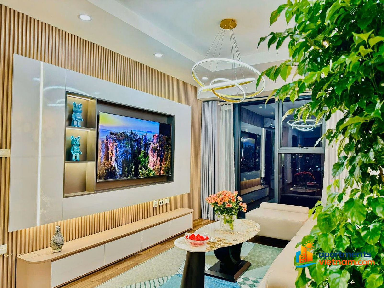 I have a 2 bedroom, 3 bedroom, 4 bedroom apartment with full Goldmark furniture priced at 13 million/month. If you have any needs***