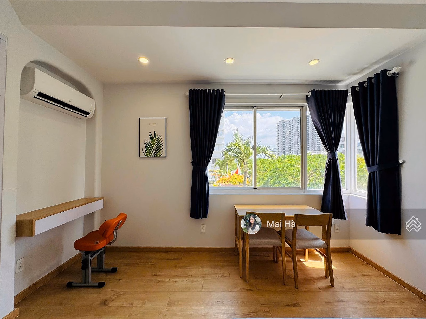 My Khang apartment with 3 bedrooms, fully furnished, good price, only 23 million/month, move in immediately, new house