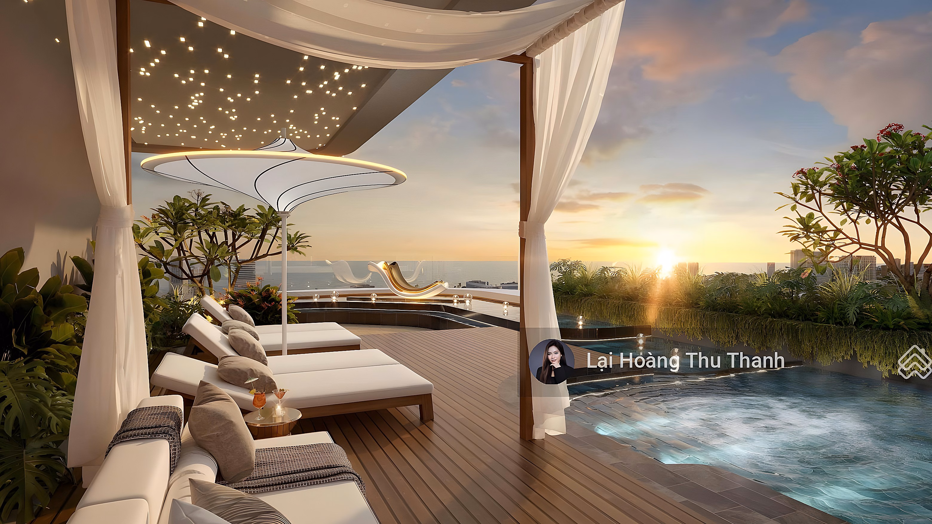 Thu Thanh - Diplomacy long-term apartment with view of Dragon Bridge, Han River, My Khe beach The Legend Da Nang