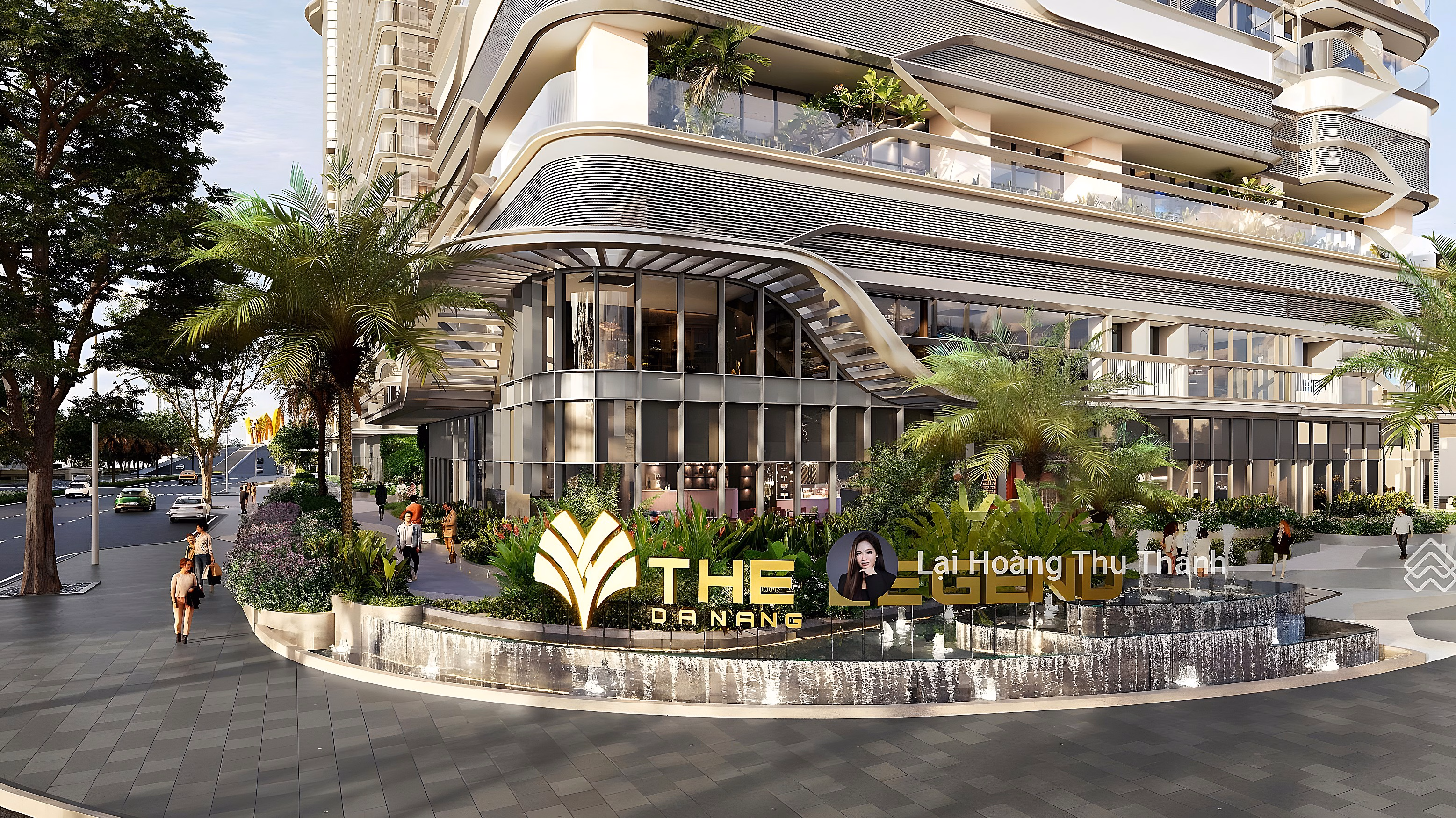 Thu Thanh - Diplomacy long-term apartment with view of Dragon Bridge, Han River, My Khe beach The Legend Da Nang