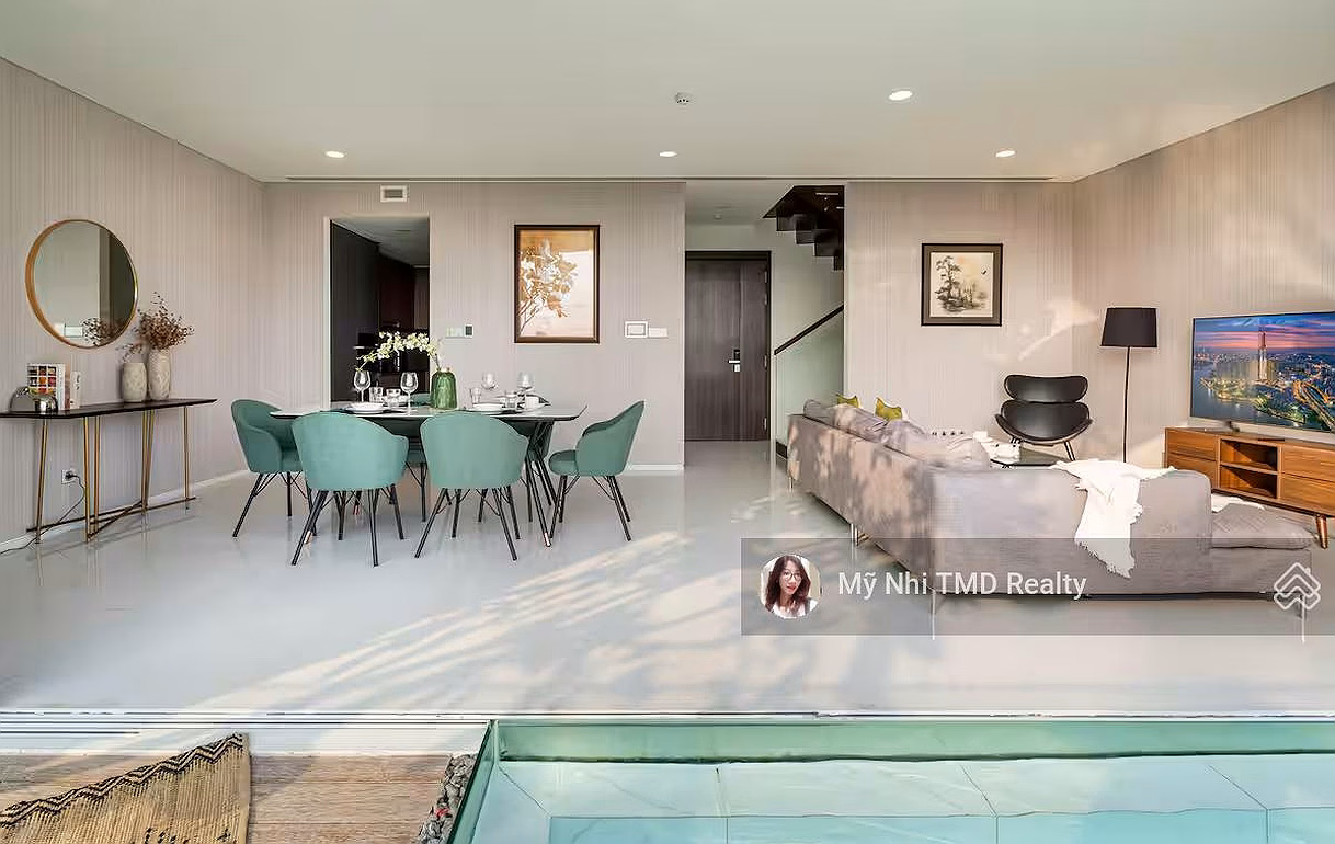 Serenity Sky Villa Q3 - 3 bedrooms, 3 bathrooms, 189m² for rent - NTCB or fully furnished