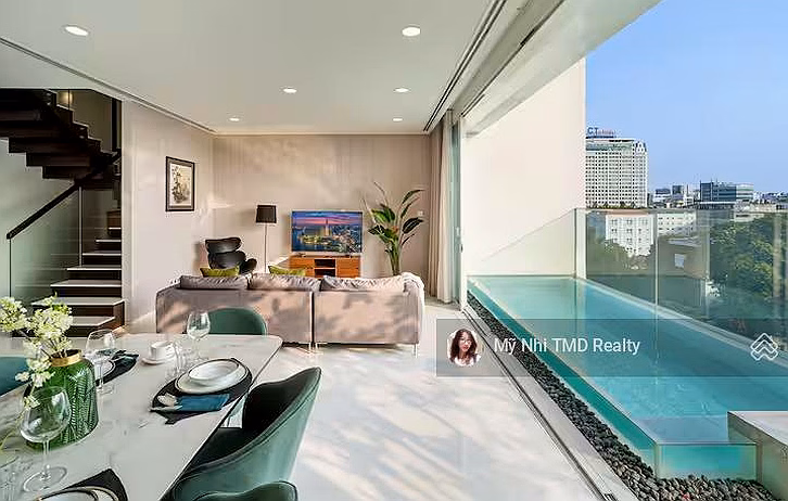 Serenity Sky Villa Q3 - 3 bedrooms, 3 bathrooms, 189m² for rent - NTCB or fully furnished