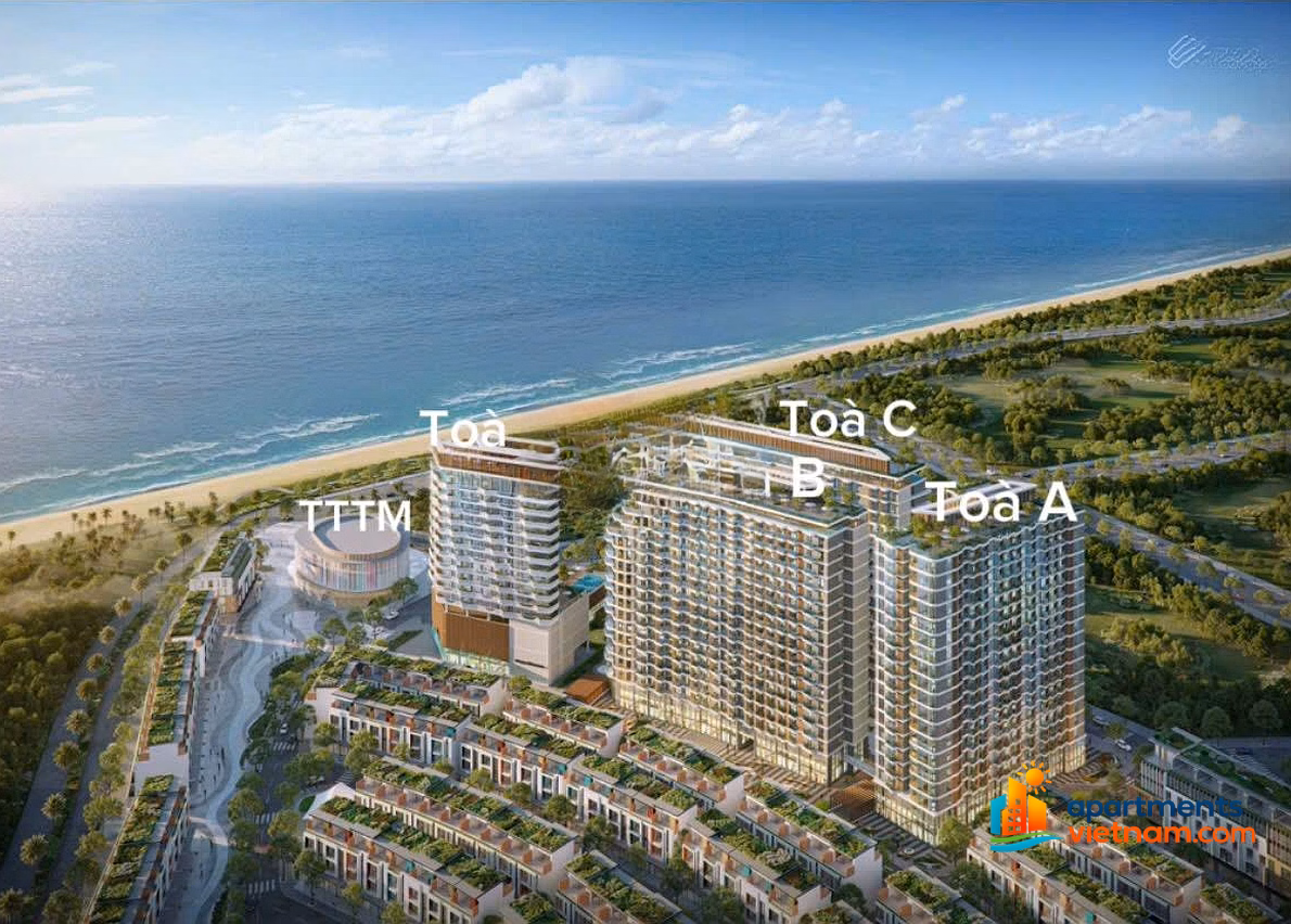There is only one apartment left on the 18th floor with a full sea view. Price 2.3 billion (including VAT + KPBT + full furniture)