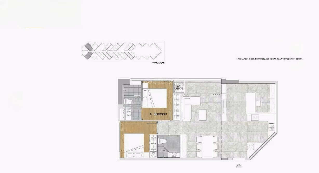 Shock reduction for Scenia Bay Nha Trang apartment, area 82.44m², 2 bedrooms+, fully furnished for only 6.65 billion
