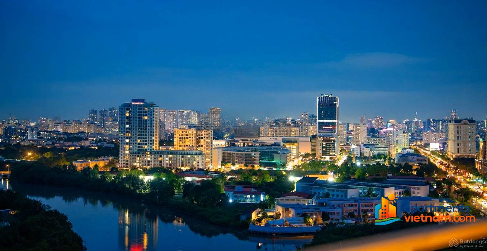 Urgent rent 3 bedroom luxury apartment, 146m2 at Riverside Residence, full luxury only 45 million/month