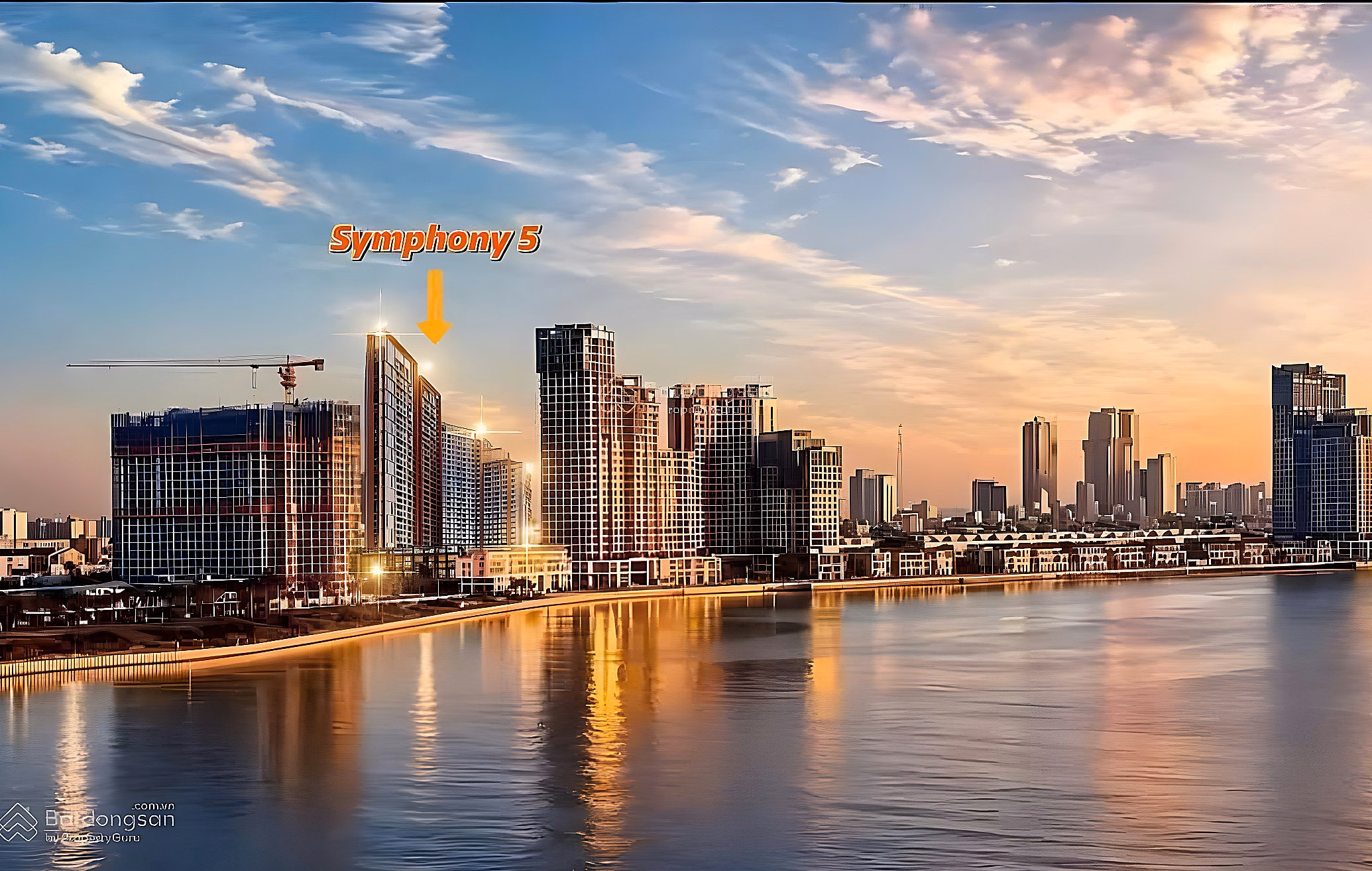 Apartment with view of DIFF fireworks, directly facing Han River, Da Nang, expected price from 2 billion/unit, payment extended over 4 years