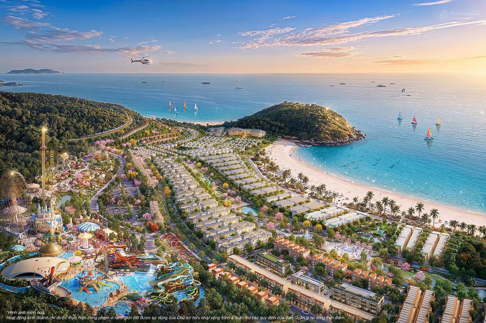 Directly fund a villa, adjacent to Da Nang beach, Vinhome Hai Van Bay project, 11% stock, long-term ownership