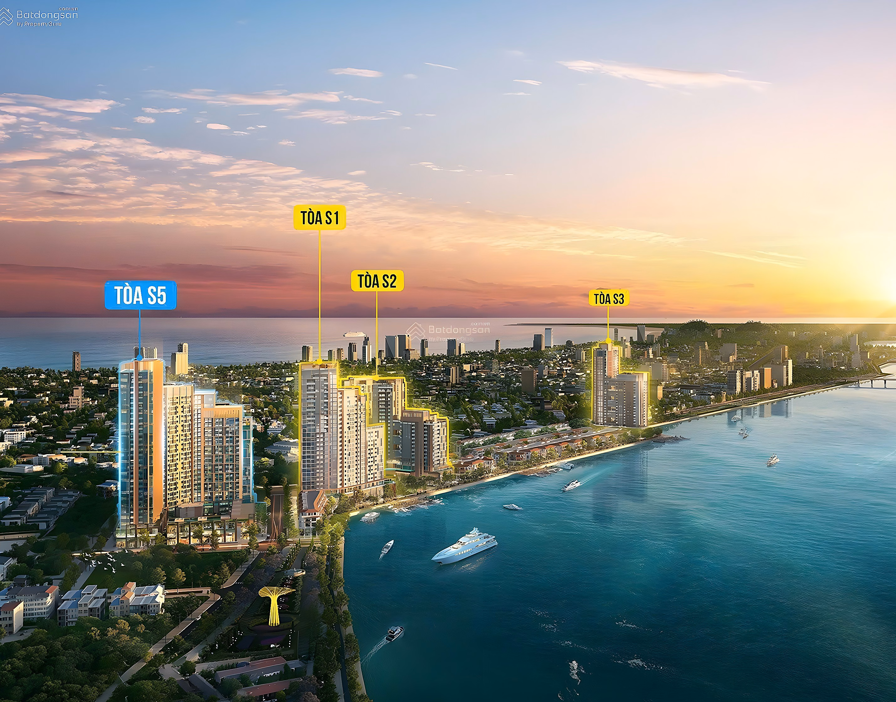 Price from only 73 million/m2 - Own a Duplex Sun Symphony Residence Son Tra apartment - "million dollar view"