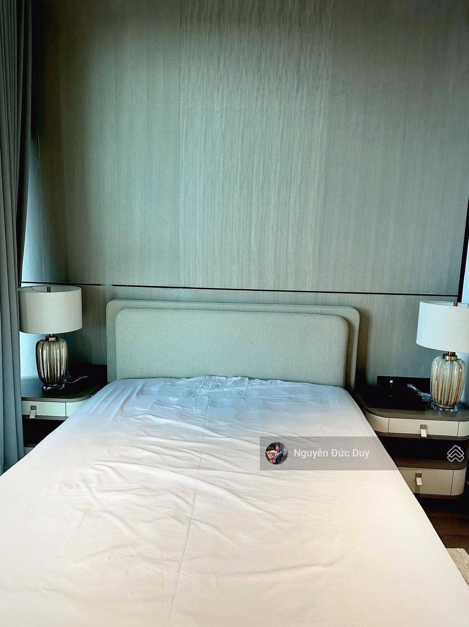 Price 95 million/month for 2 bedrooms + 1 office room, area 117m2, full Marriott standard furniture, free QL