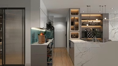 Apartment for sale with 3 bedrooms, 2 bathrooms, great price 5.1 billion at Oriental Plaza 685 Au Co, 105m2