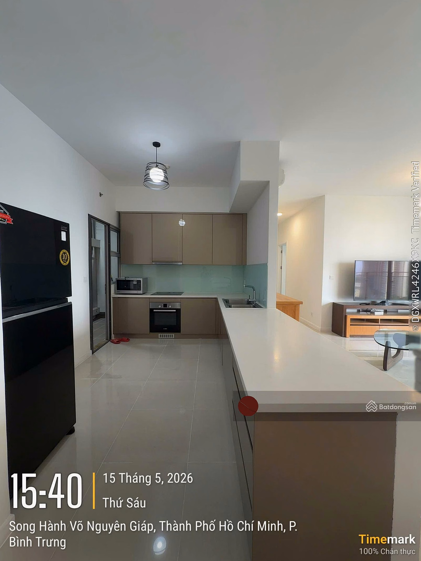 Actual picture of apartment | 3 bedrooms city view Trade center tower | Full interior | Price 80 million
