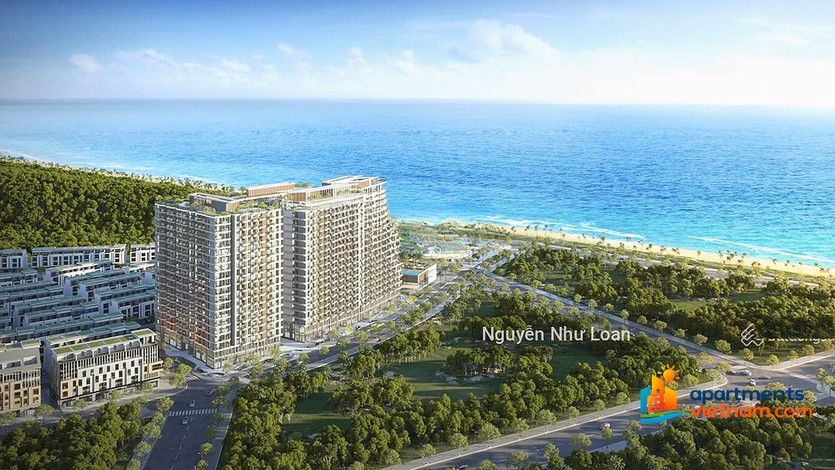 City view 6th floor - 48m2 - price 2,455 billion, tower A Meypearl Harmony Phu Quoc - built to the 10th floor