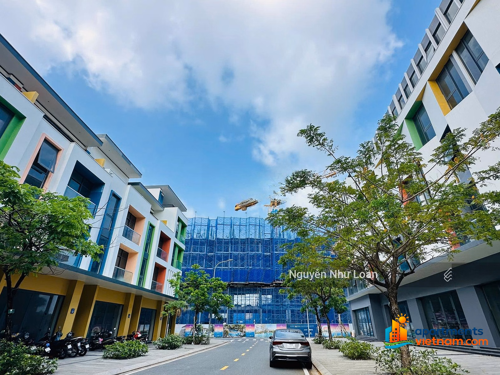 City view 6th floor - 48m2 - price 2,455 billion, tower A Meypearl Harmony Phu Quoc - built to the 10th floor