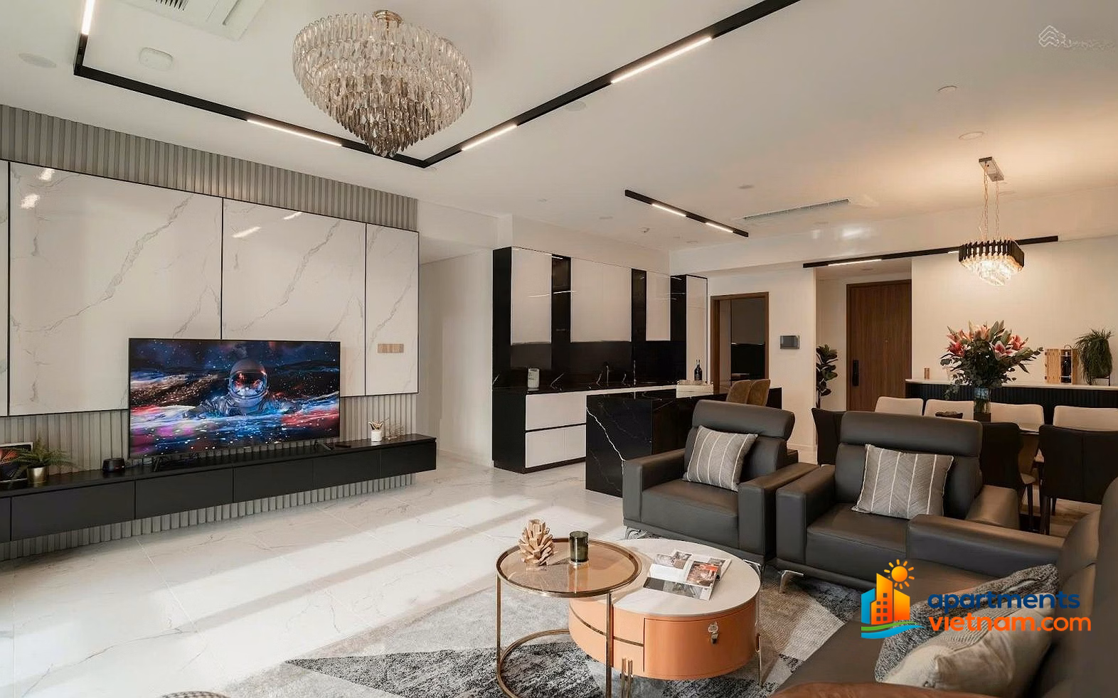 The Galleria-Metropole 4-bedroom apartment for rent with rare private elevator