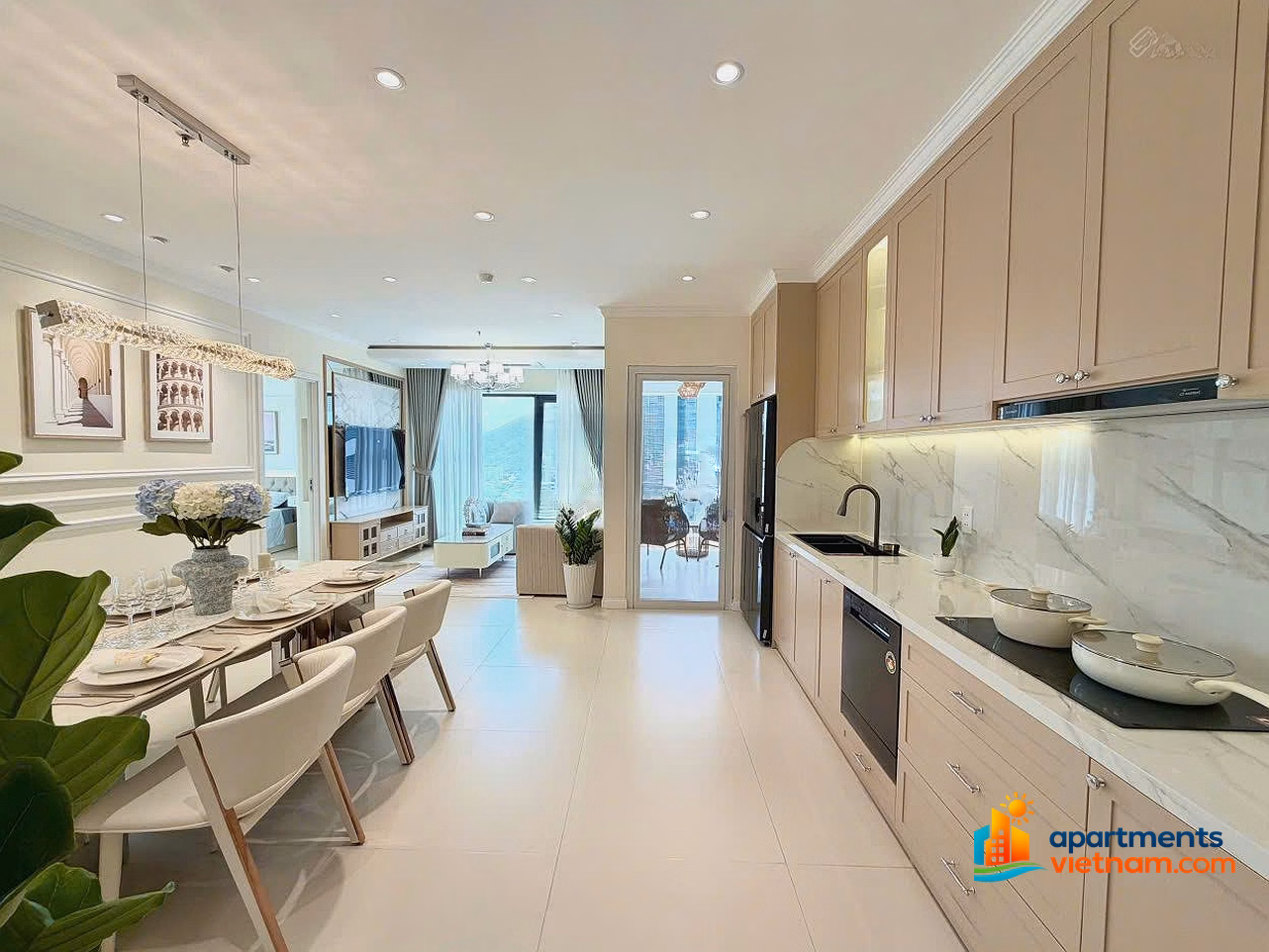 Kieu Trinh - Beautiful apartment OC3 Muong Thanh Vien Trieu Floor 36, apartment 12