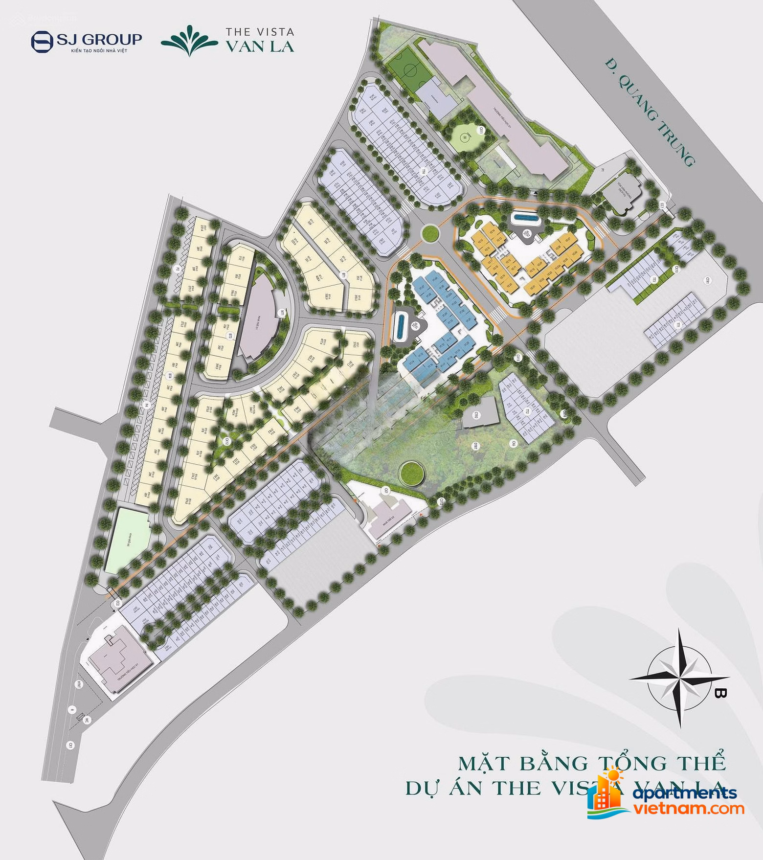 Diploma rate 2 bedroom apartment 15% discount for Vista Van La project