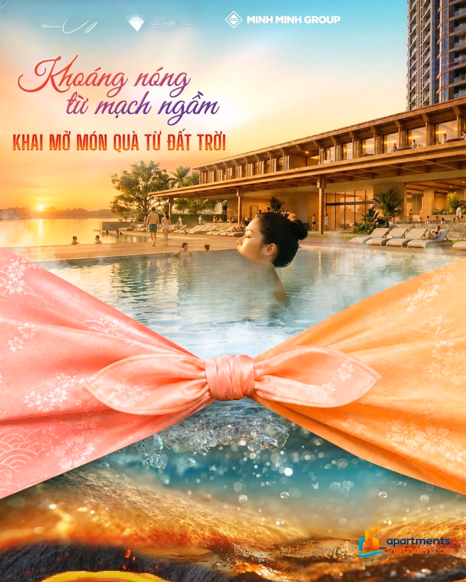 The Onsen 3 - 2 Bedrooms - Price 5.** Billion VND