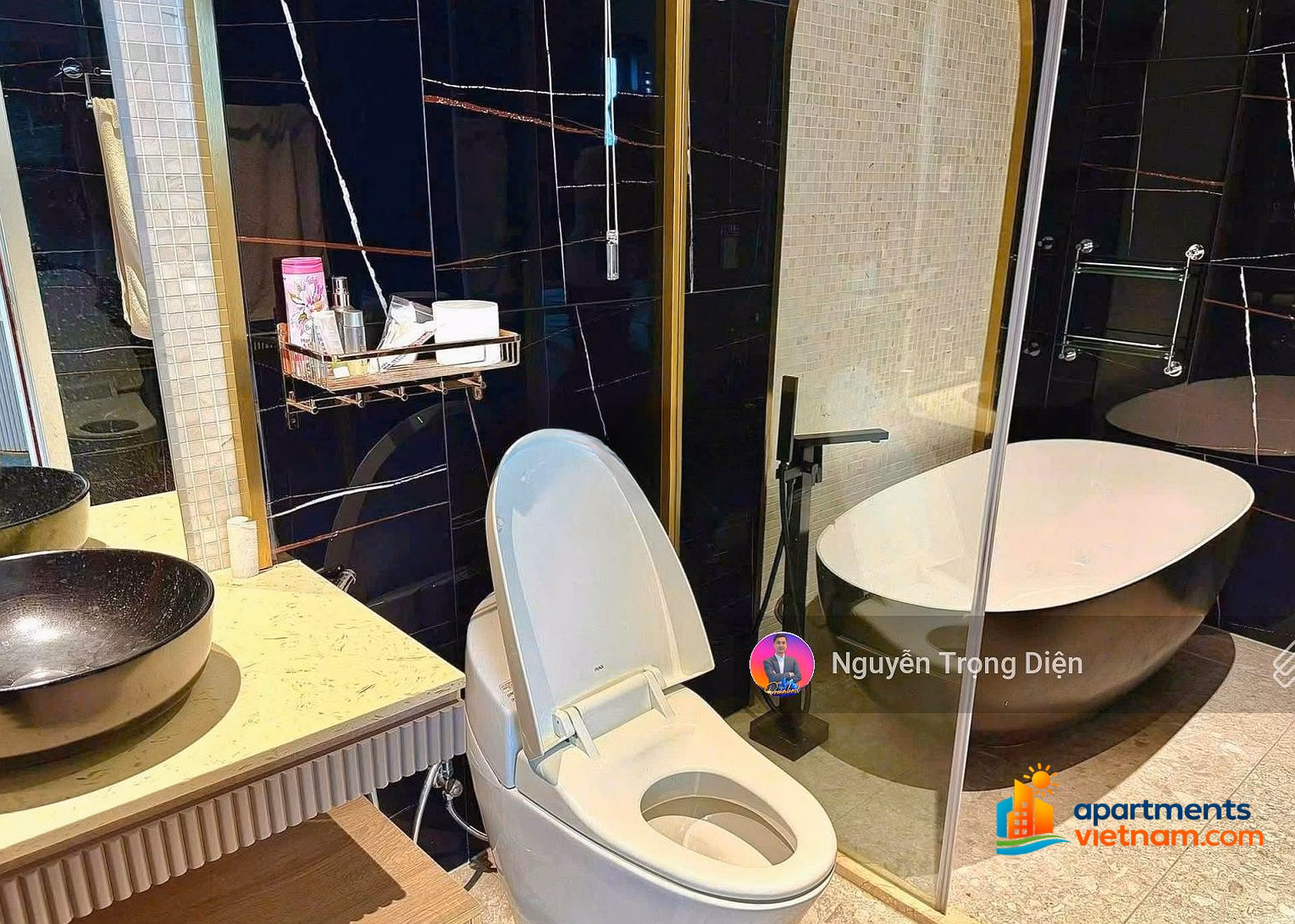 CT1A VOV Me Tri Apartment - Corner lot with view of 2 Me Tri lakes and Vinhomes Green Bay 70m2 - 2 bedrooms - 2 bathrooms - 5.45 billion