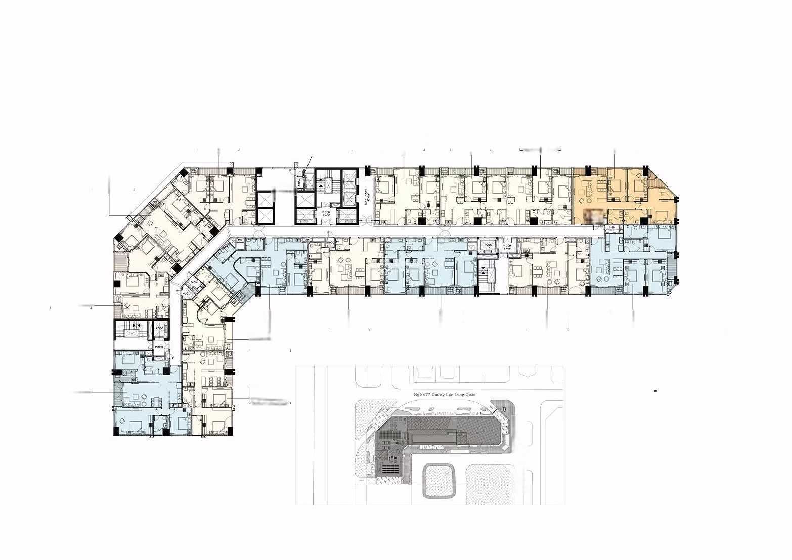 Update latest apartment sale fund Skyline Westlake - 2 bedrooms 82m2, 3 bedrooms 119m2 - New house - Good market price