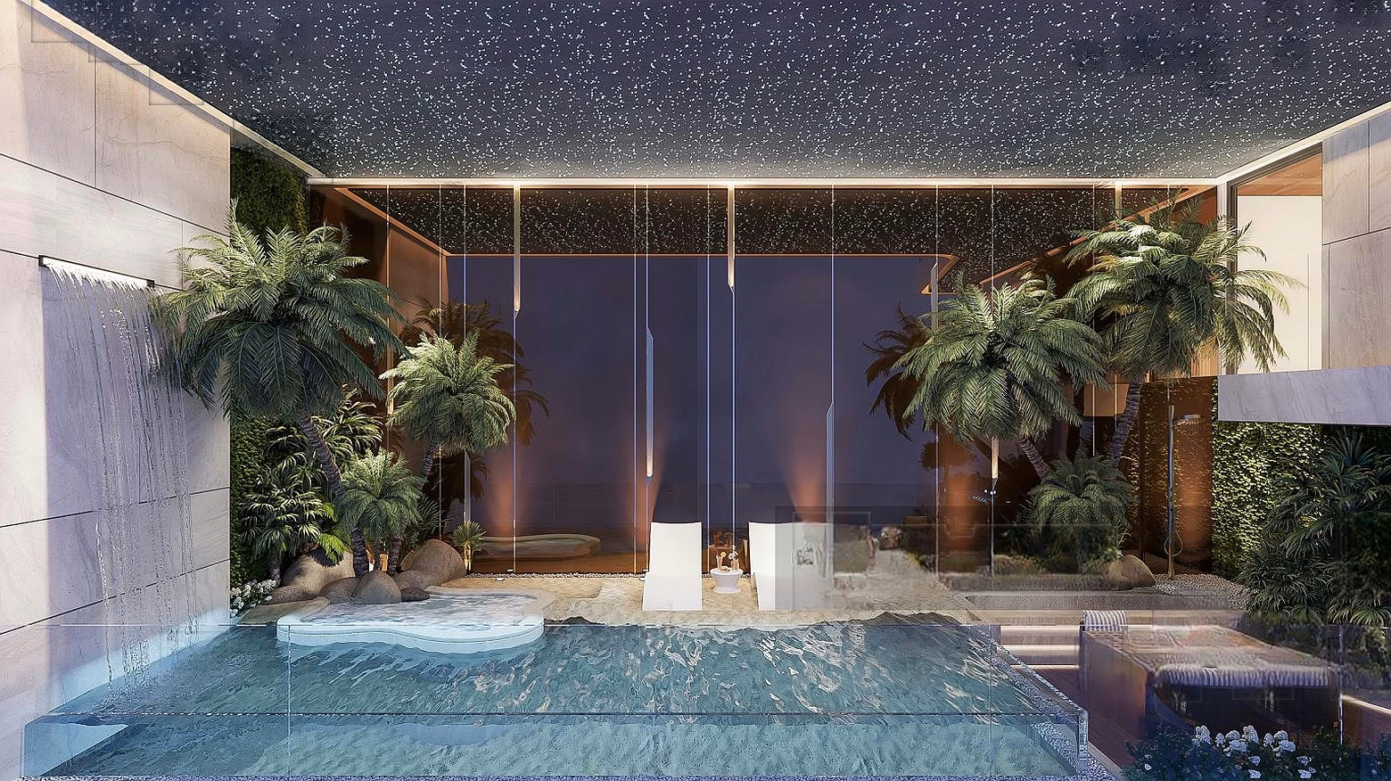 Duplex 5-bedroom corner apartment, S5 building, 27th floor, Red River view, with private swimming pool, price 58 billion, Noble Crystal Tay Ho