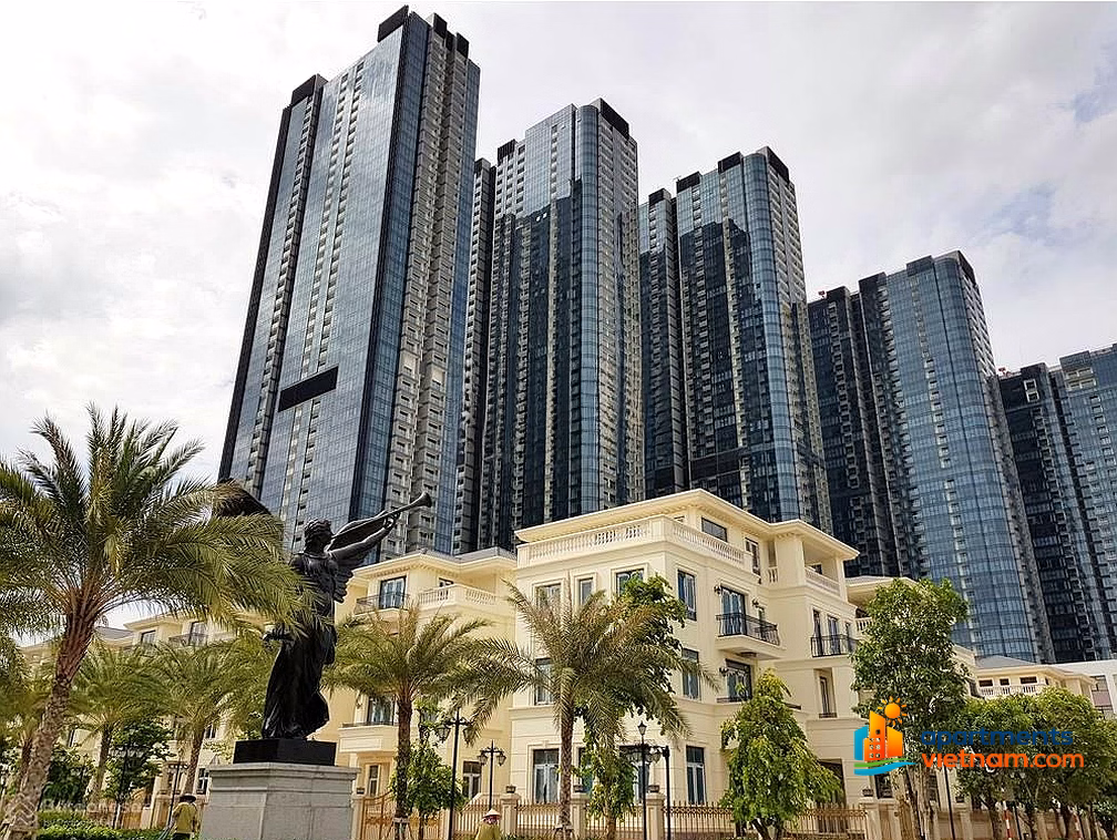 Collection of shopping carts of more than 300 apartments for rent at Vinhomes Golden River - Continuously updated with good prices