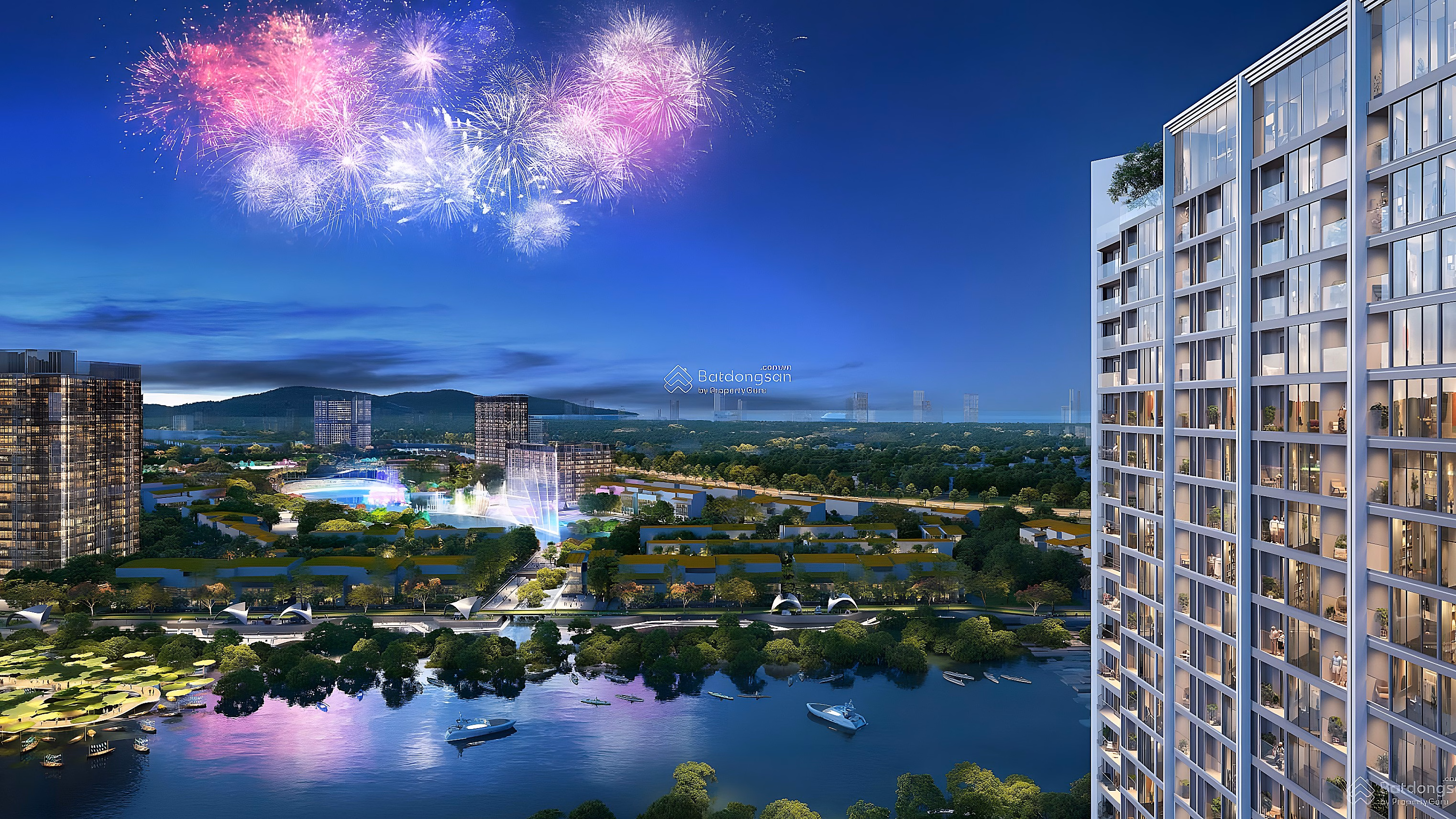 Charmora City Studio apartment with fireworks view from 2.36 billion - Owns high-end real estate Sun Group