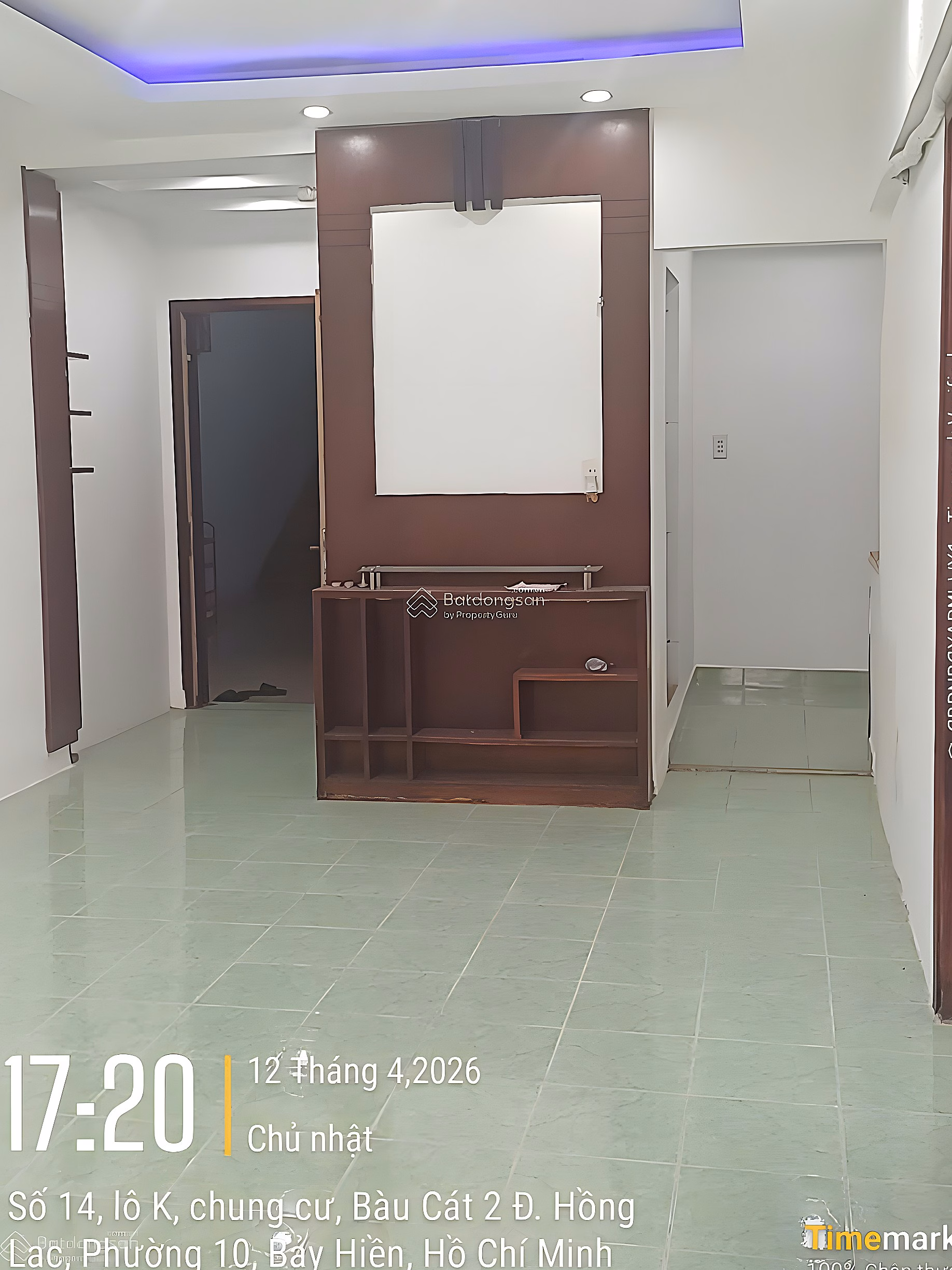 My family sells a 2-bedroom apartment, 55.55m², 2.6 billion at Bau Cat II, Nun Huynh Lien, Ward 10, Tan Binh District
