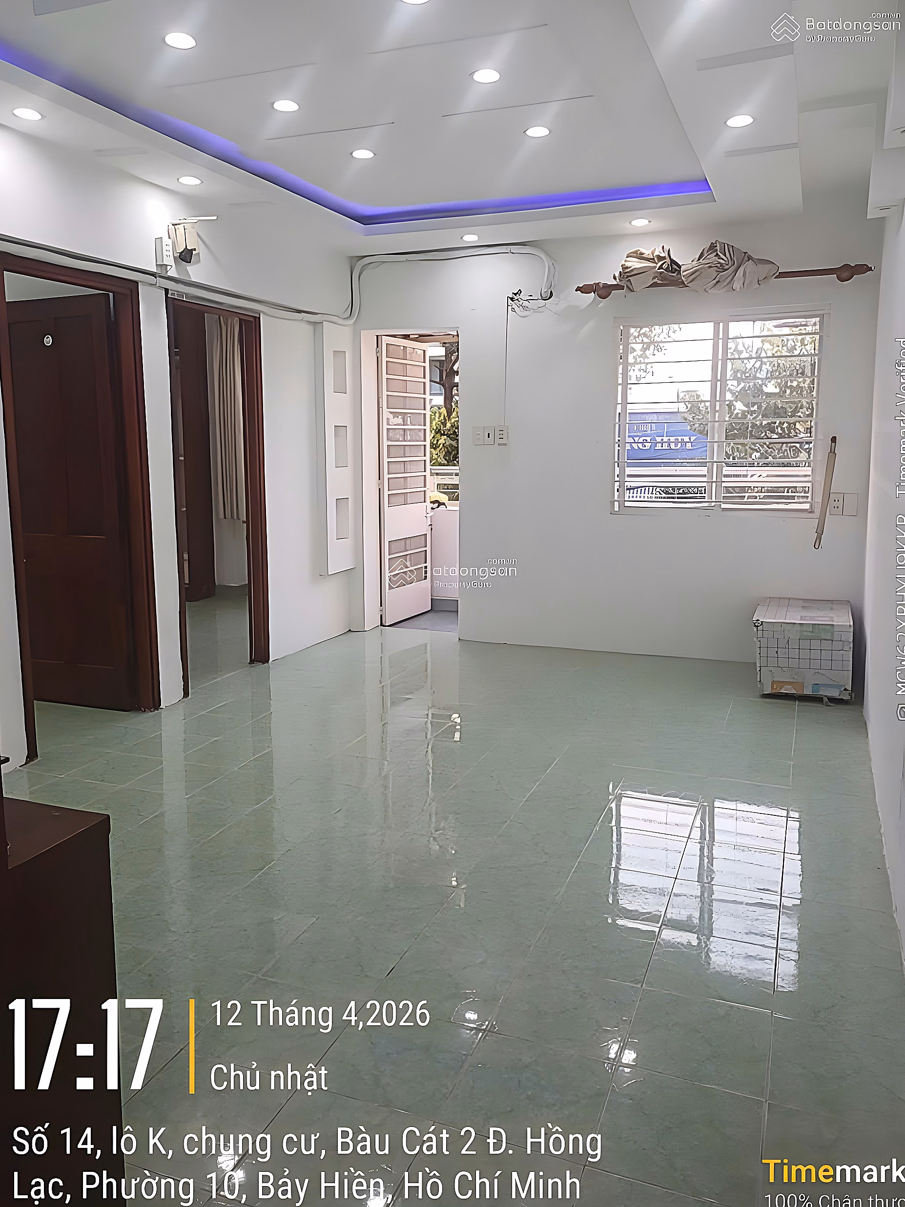 My family sells a 2-bedroom apartment, 55.55m², 2.6 billion at Bau Cat II, Nun Huynh Lien, Ward 10, Tan Binh District