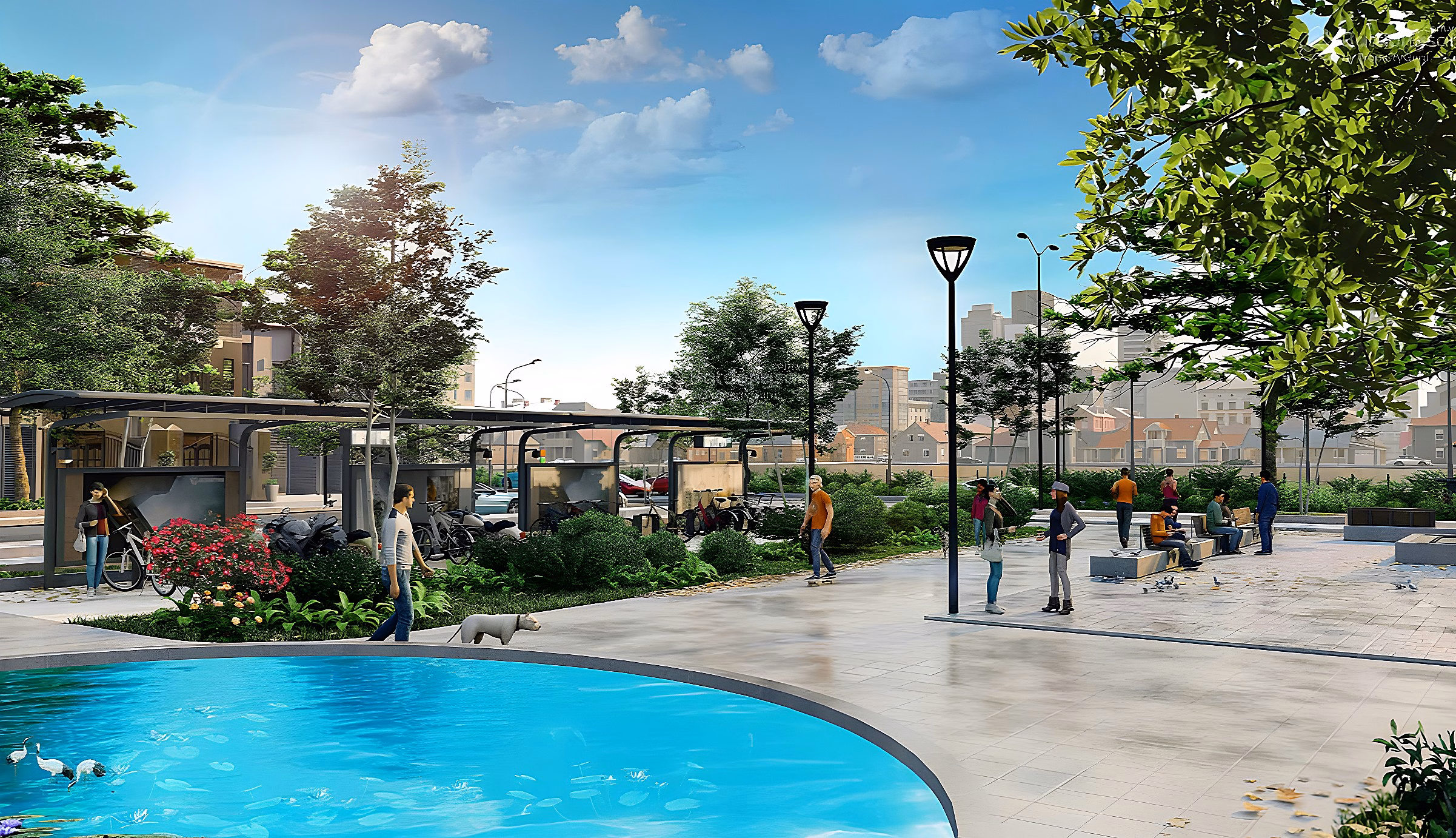 The owner needs to sell a 3-bedroom corner apartment with lake view facing Southeast, the most beautiful apartment in the project, just over 8 billion to move