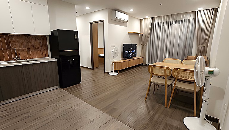 The owner rents a high-floor house with a clear view in FPT Da Nang