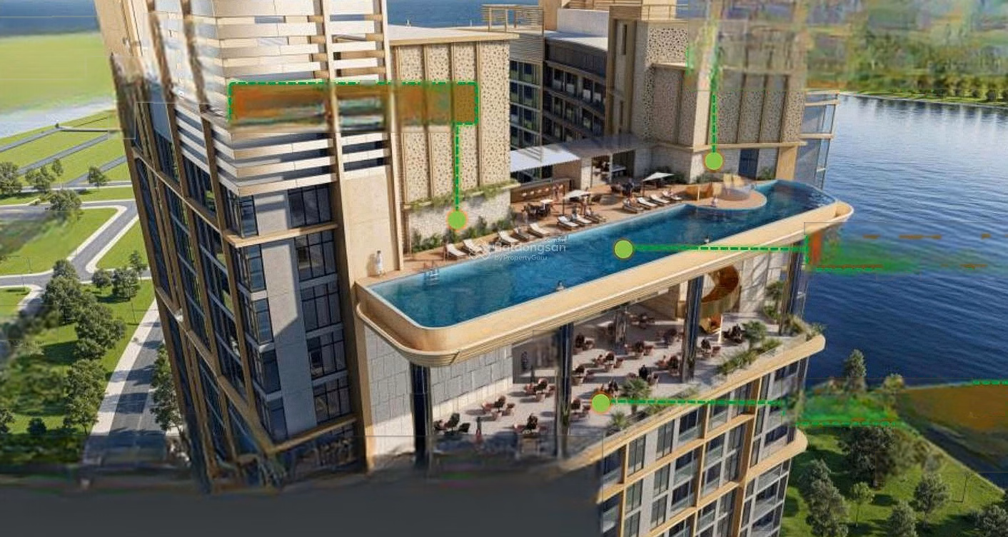 Selling luxury apartment at The Charm building, Charmora Nha Trang project, 9th floor, river view, investment price