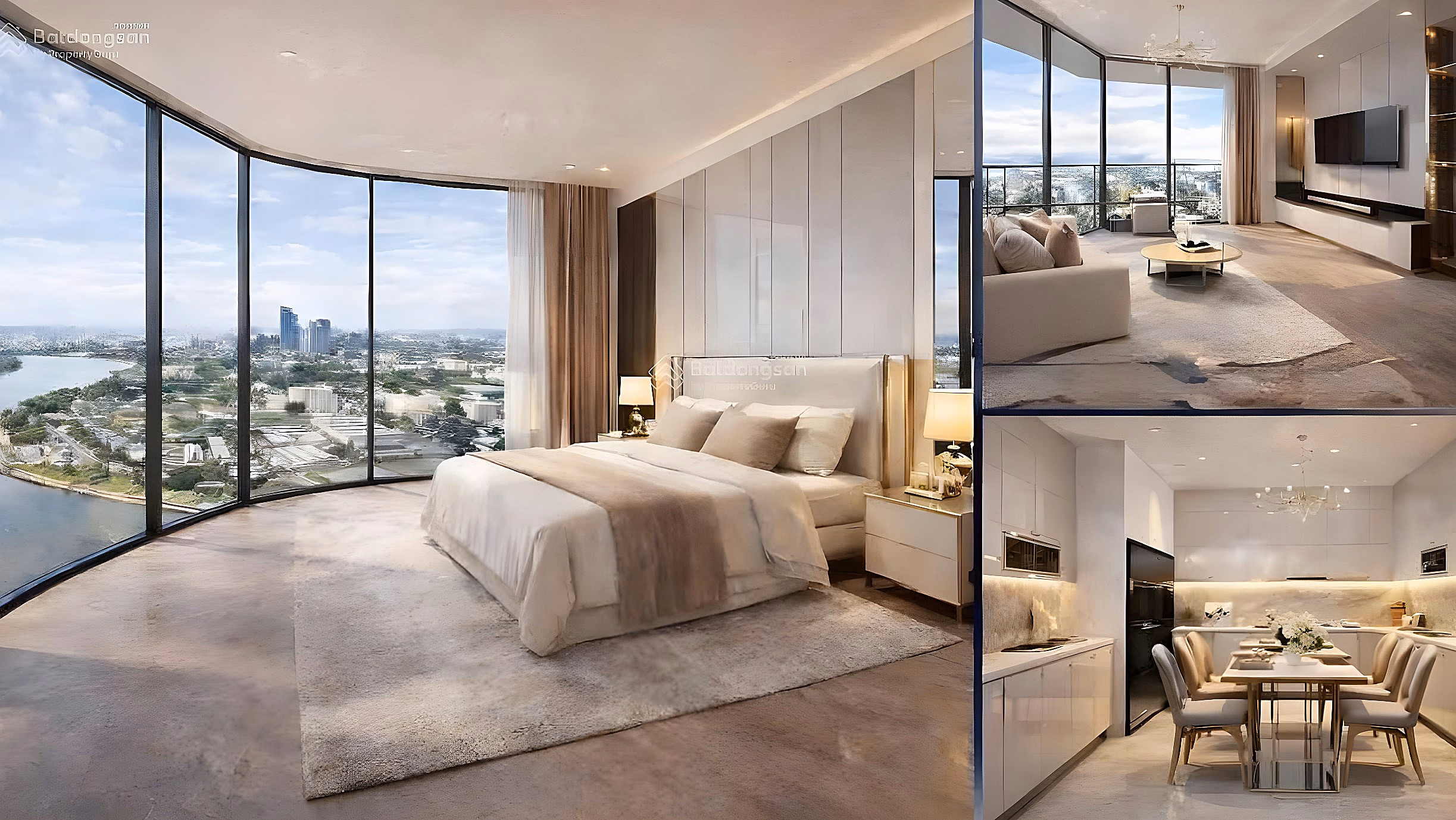 700 million to own Sun FourS luxury apartment on the 15th floor - CK up to 27%, bank supports 70% loan, 0% interest for 30 months