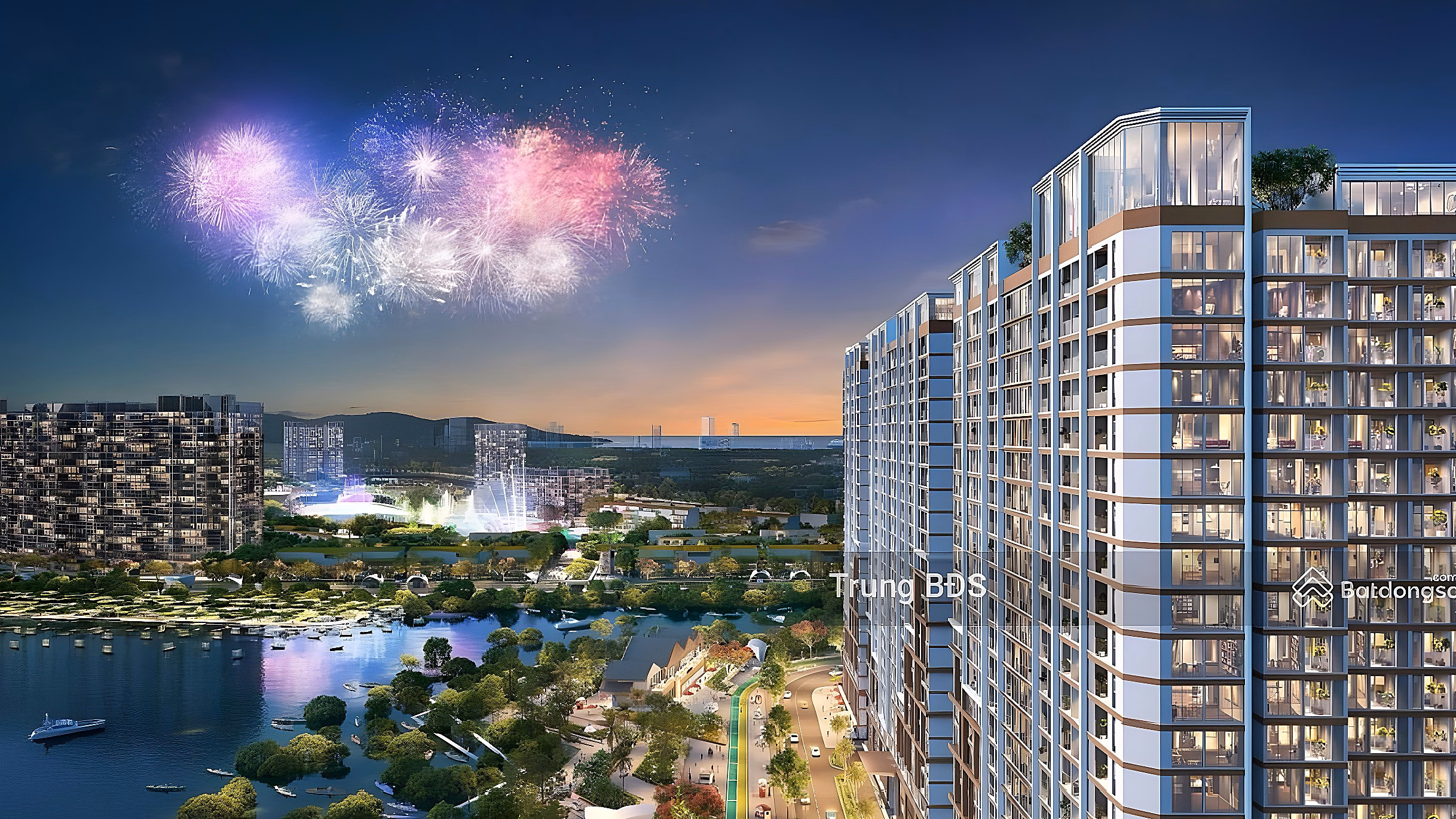 Selling 1 bedroom apartment + Onsen 1 building Chamora City project with incentives TT Directly to investor Sun Group
